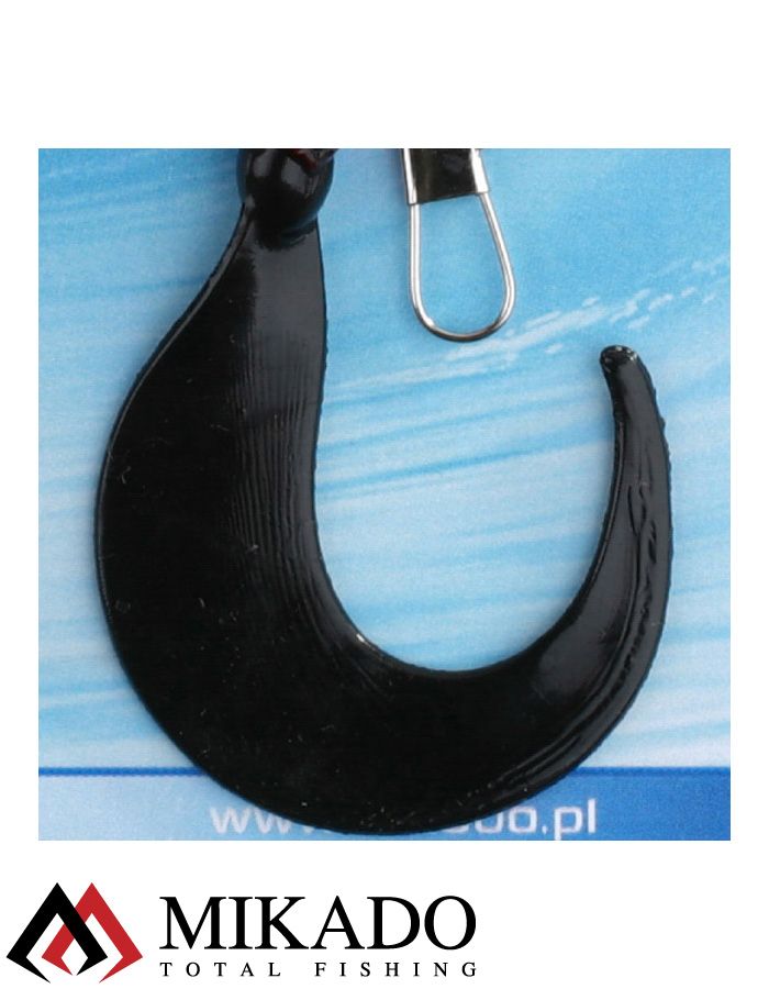 Морская оснастка Mikado PILK TWIST RIG 14см, крючок № 8/0 (RED/BLACK)