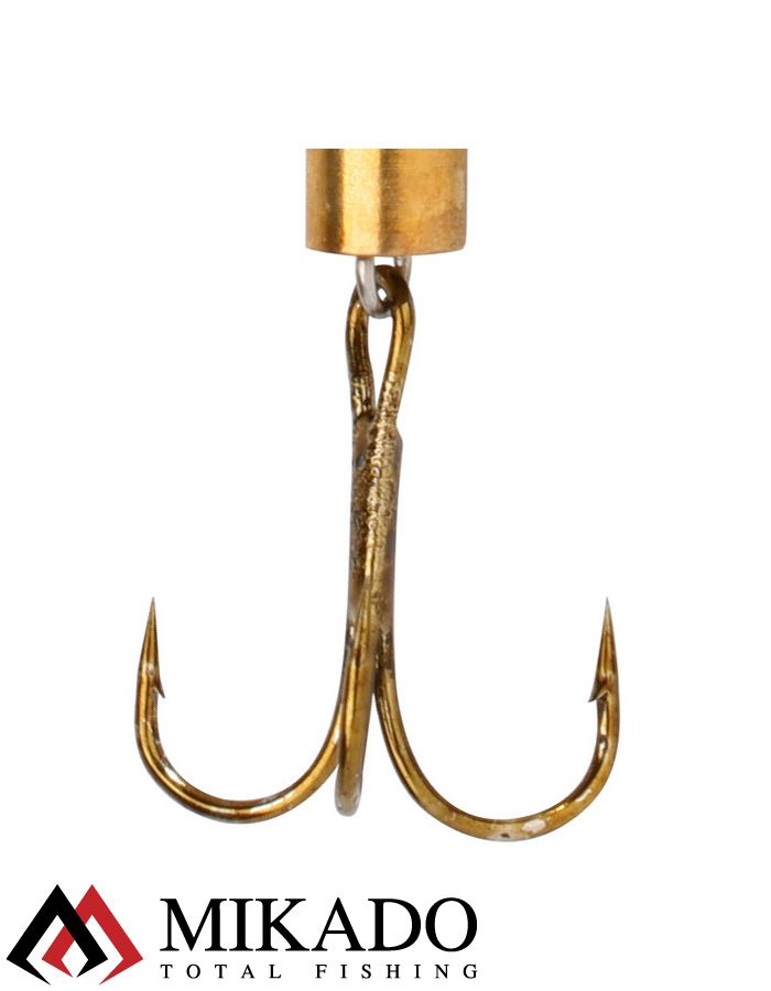 Блесна вращающаяся Mikado DRONE №4, 23.5 г., серебро 01, длина лепестка 54 мм.