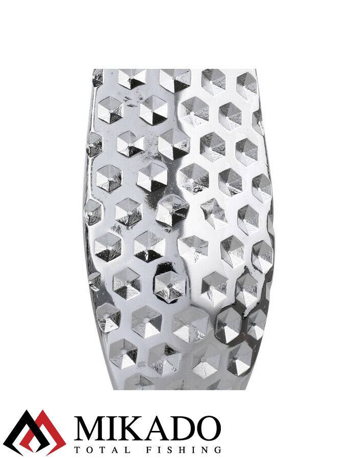 Блесна колеблющаяся Mikado DIAMOND №1, 17 г., 7.3 см., серебро