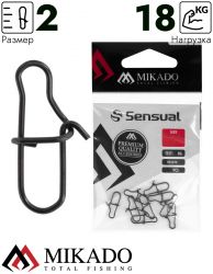 Застежка Mikado Fastlock № 2.  тест 18 кг. (10 шт.)