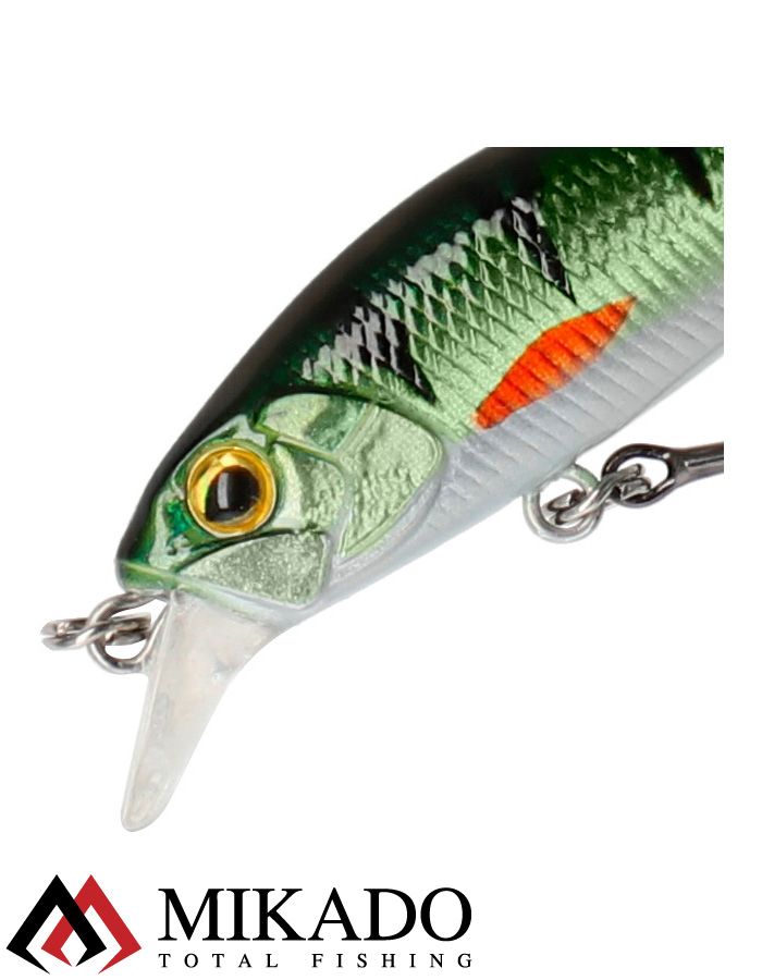 Воблер Mikado FLAMENCO NATURAL PERCH 4.5 см. тонущий
