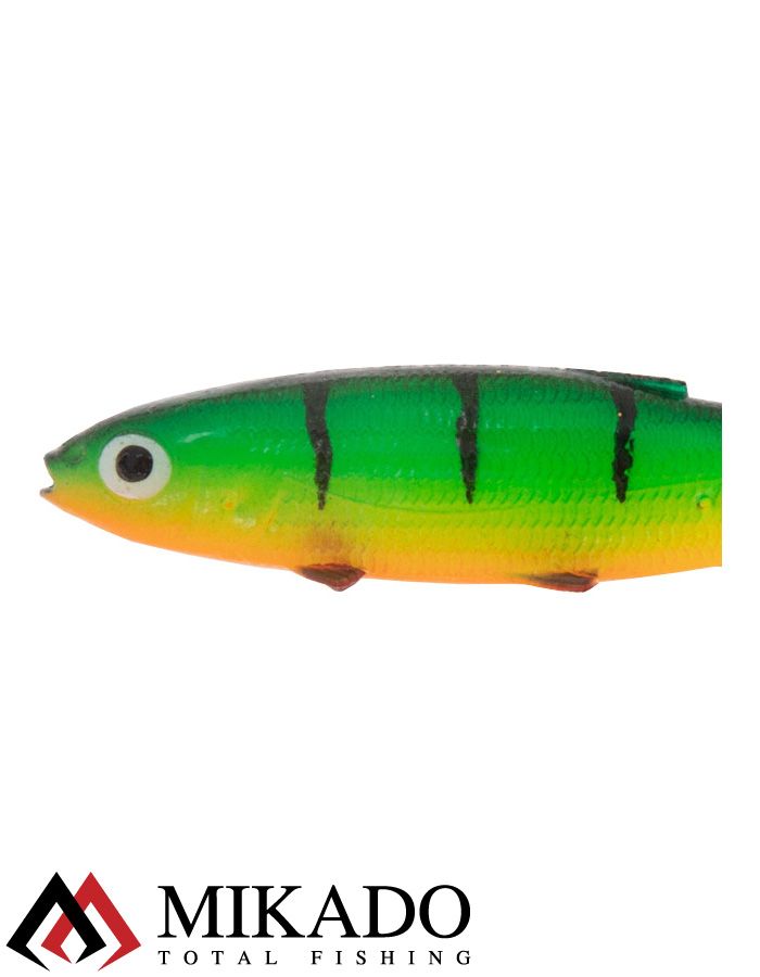 Виброхвост Mikado REAL FISH 8.5 см., 4.7 г., MIX (5 шт.)