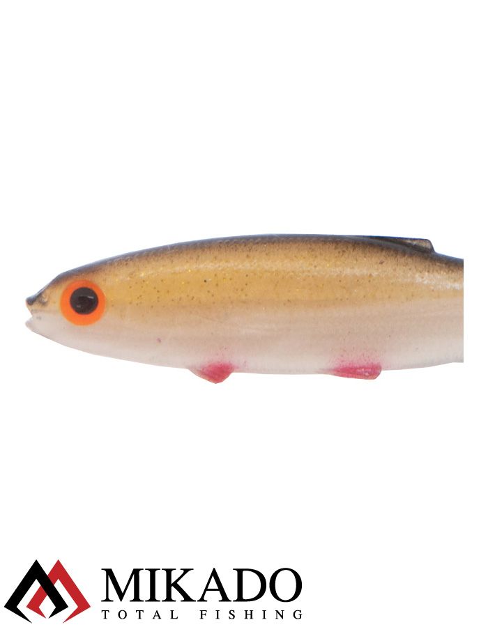 Виброхвост Mikado REAL FISH 8.5 см., 4.7 г., MIX (5 шт.)