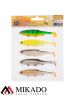 Виброхвост Mikado REAL FISH 8.5 см., 4.7 г., MIX (5 шт.)