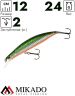 Воблер Mikado SHALLOW MINNOW 12 см. / 14 - тонущий