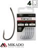Крючки Mikado Carp Fine Line с тефлоновым покрытием - 3303 № 4 (с ушком)( 10 шт.)
