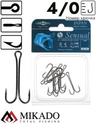 Двойник Mikado SENSUAL № 4/0 BN ( 4шт.)