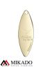 Блесна вращающаяся Mikado STREAM №1, 3.3 г., золото 00, длина лепестка 32 мм.