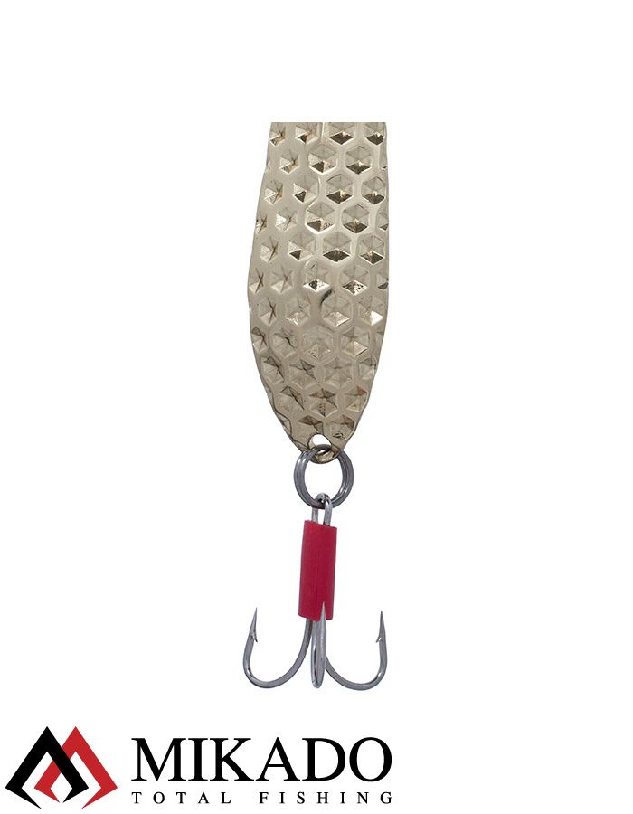 Блесна колеблющаяся Mikado DIAMOND №2, 22 г., 8.5 см., золото