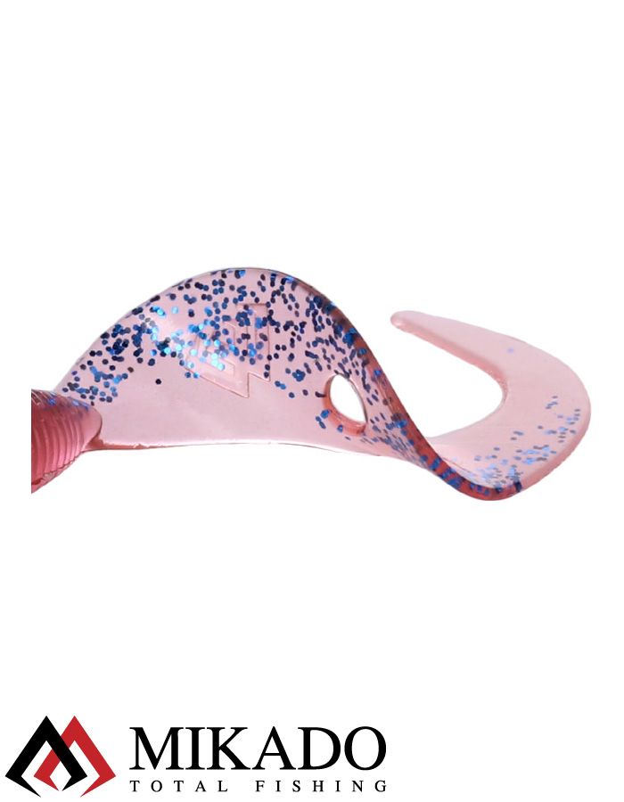 Твистер Mikado TWISTER 51 мм., 1.5 г. VIOLET (8 шт.)