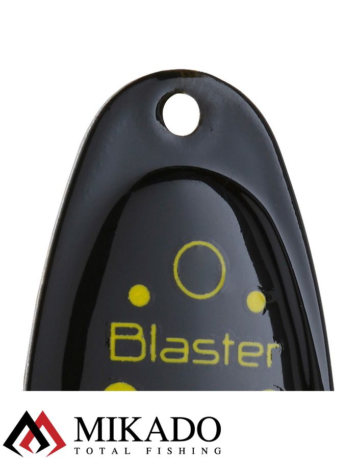 Блесна вращающаяся с кисточкой Mikado BLASTER № 4, 8 г., серебро/21