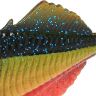 Виброхвост Mikado REAL FISH колюшка 5см., черно-красный (5шт.)