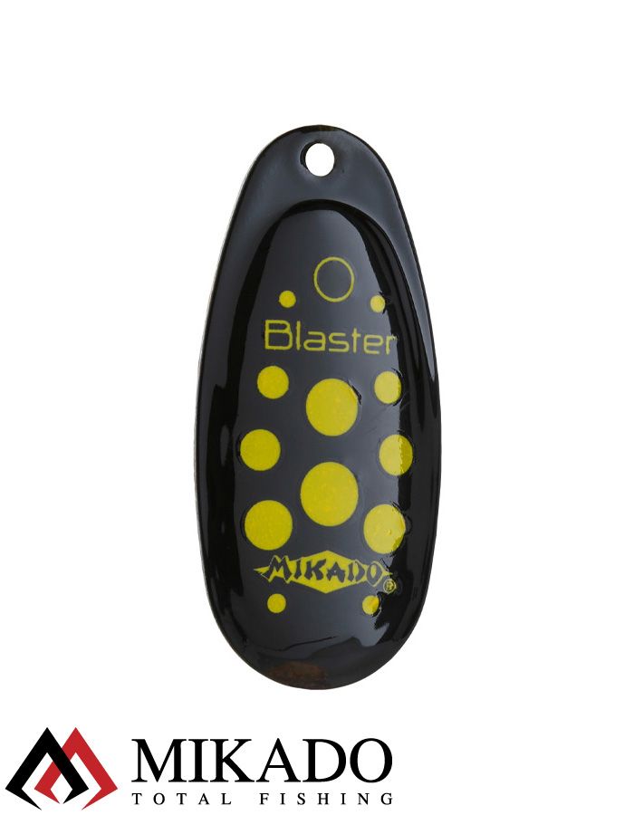 Блесна вращающаяся Mikado BLASTER №3, 5.4 г, серебро 21, длина лепестка 32 мм.
