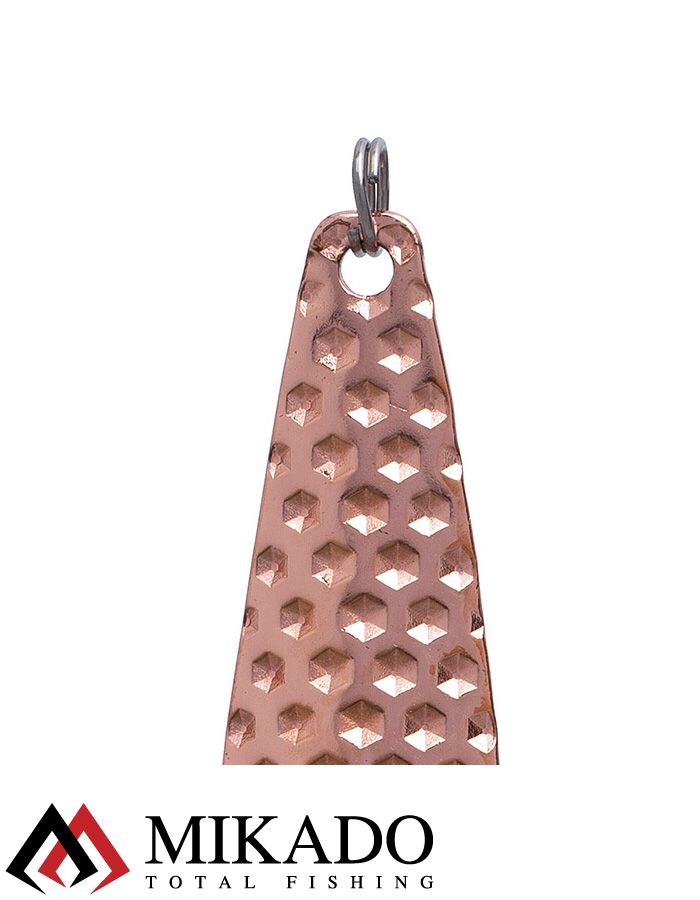 Блесна колеблющаяся Mikado DIAMOND №2, 22 г., 8.5 см., медь