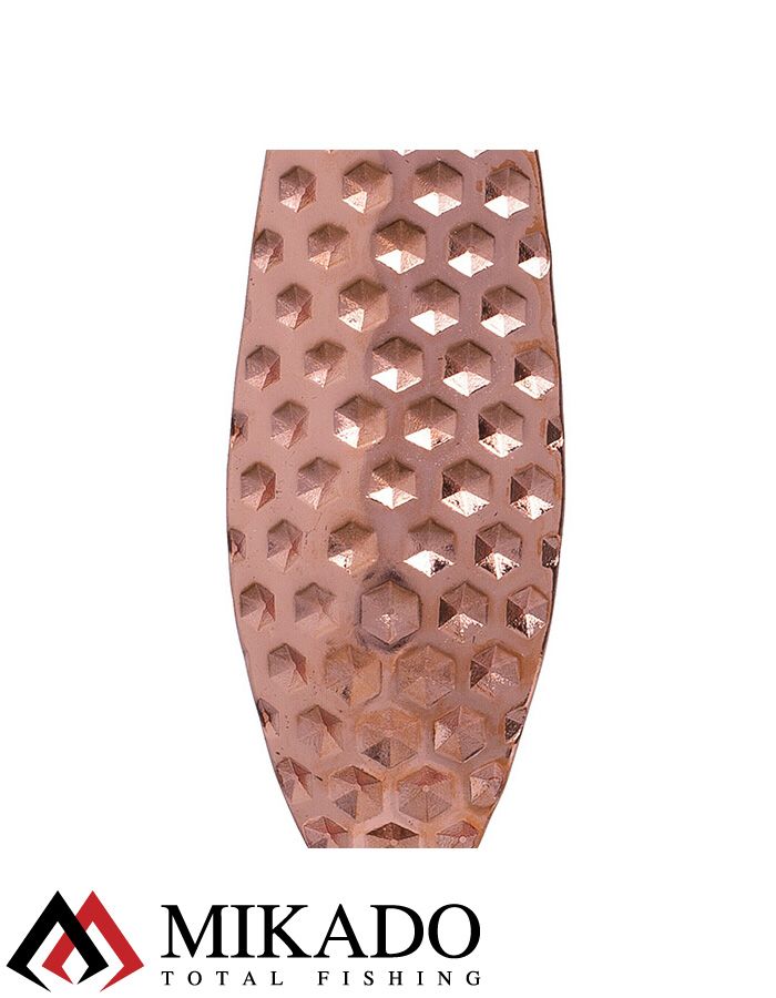 Блесна колеблющаяся Mikado DIAMOND №2, 22 г., 8.5 см., медь