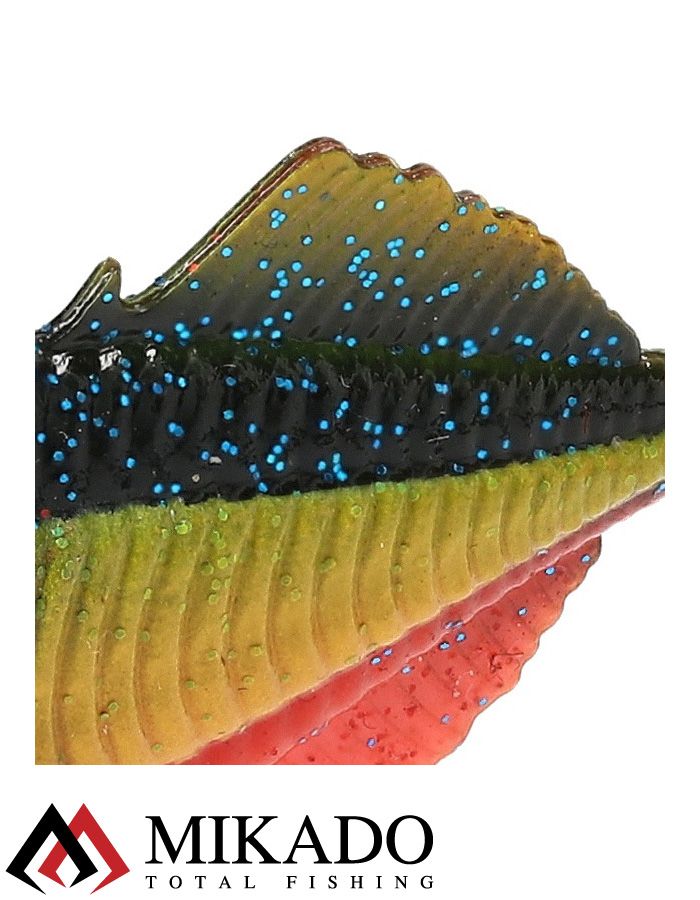 Виброхвост Mikado REAL FISH колюшка 8см., MIX (5шт.)