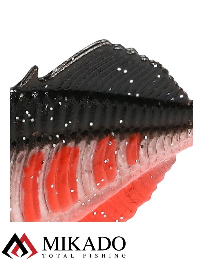 Виброхвост Mikado REAL FISH колюшка 8см., MIX (5шт.)