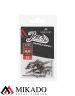Вертлюг роликовый Mikado JAWS четвертной, 6см., 25кг. (5шт.)