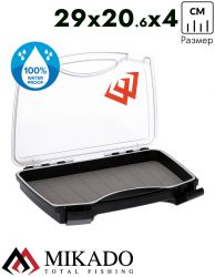 Бокс для джиг-головок Mikado BIG JIG односторон., (29 х 20,6 х 4см) с про