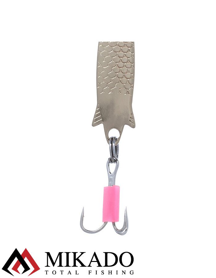 Блесна колеблющаяся Mikado SPARK №4, 31.5 г., 10.8 см., золото