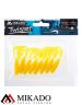 Твистер Mikado TWISTER 51 мм., 1.5 г. YELLOW (8 шт.)