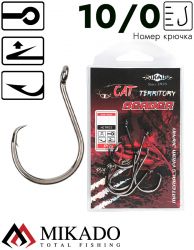 Крючки Mikado CAT TERRITORY -  BEADER № 10/0 BN (3 шт.)