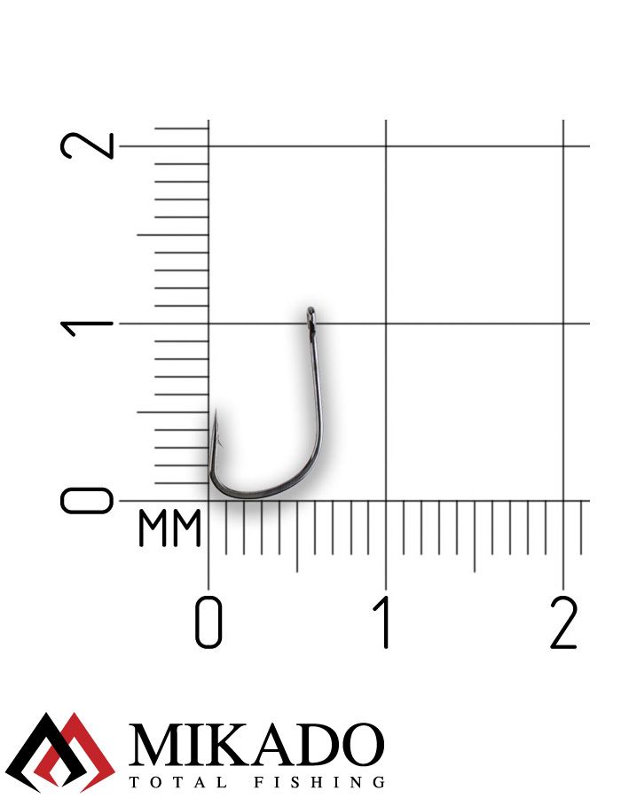 Крючки Mikado SENSUAL - CHINTA W/RING № 10 BN (с ушком)( 10 шт.)