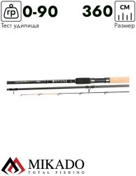 Удилище фидерное Mikado NIHONTO Feeder 360 (до 90 г.)