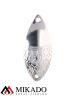 Блесна колеблющаяся Mikado ROACH №3, 14 г., 6 см., состаренное серебро