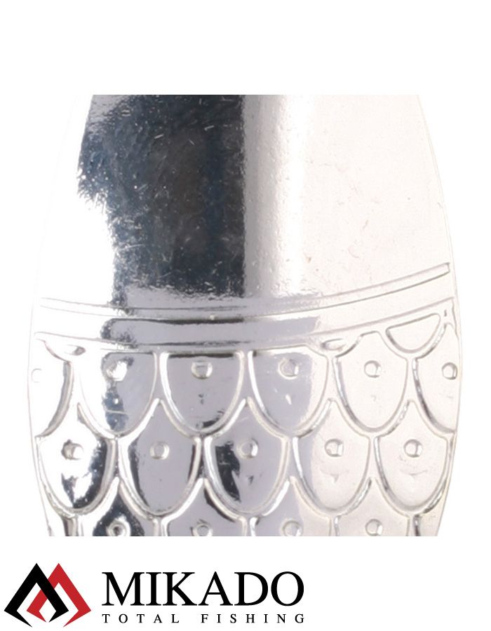 Блесна колеблющаяся Mikado ROACH №3, 14 г., 6 см., состаренное серебро