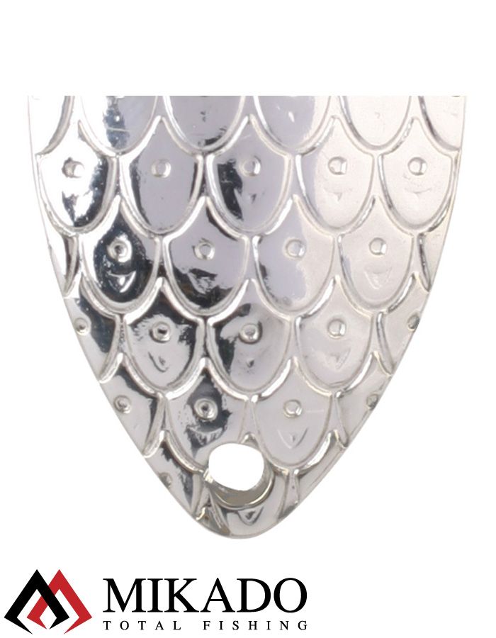 Блесна колеблющаяся Mikado ROACH №3, 14 г., 6 см., состаренное серебро