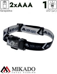 Налобный фонарик Mikado AML01-2210