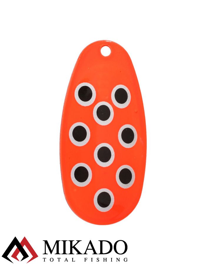 Блесна вращающаяся с кисточкой Mikado BLASTER № 4, 8 г., серебро/26