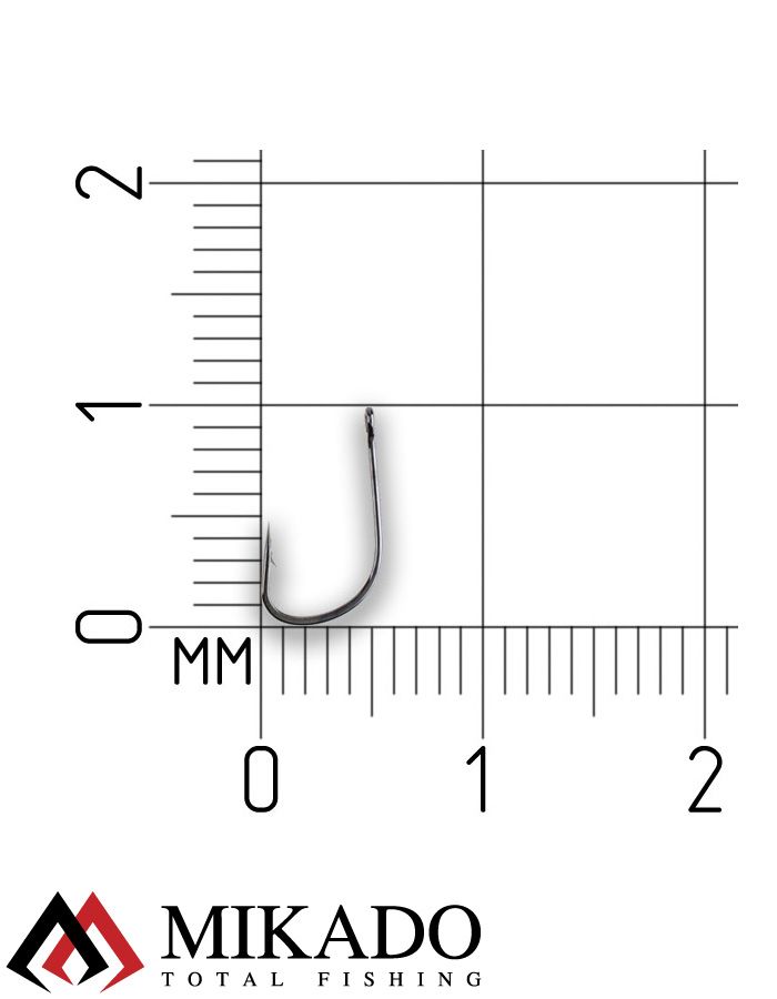 Крючки Mikado SENSUAL - CHINTA W/RING № 12 BN (с ушком)( 10 шт.)