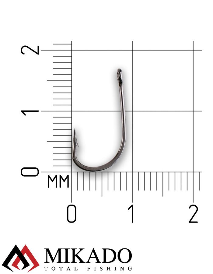 Крючки Mikado SENSUAL - TENCH W/RING № 6 BN (с ушком)( 10 шт.)