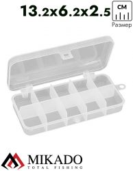 Коробочка рыболовная Mikado ABM 009 (13.2 x 6.2 x 2.5 см.)