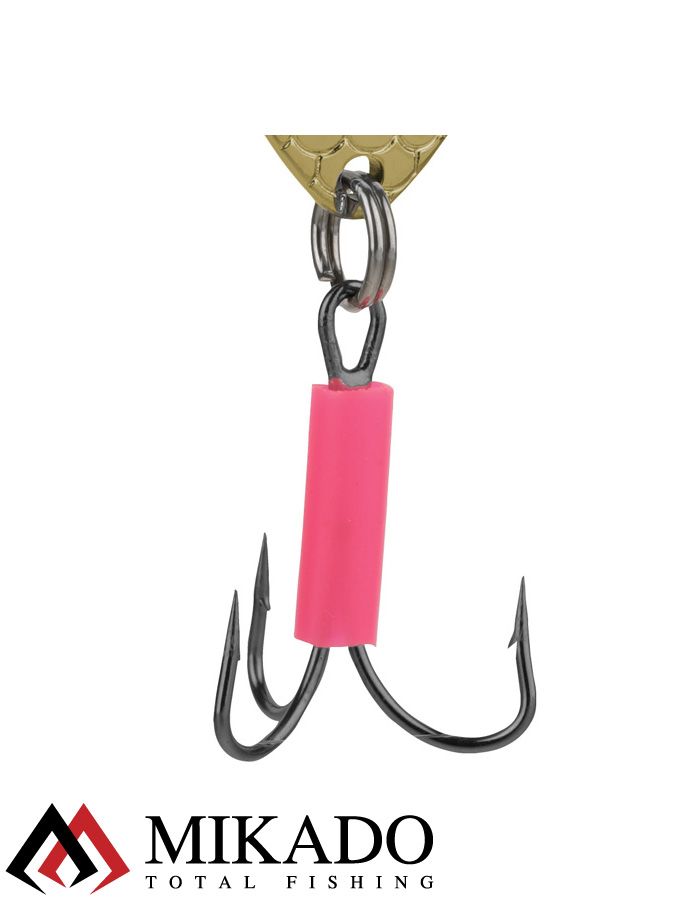 Блесна колеблющаяся Mikado ALGA №2, 20 г., 6.1см., золото