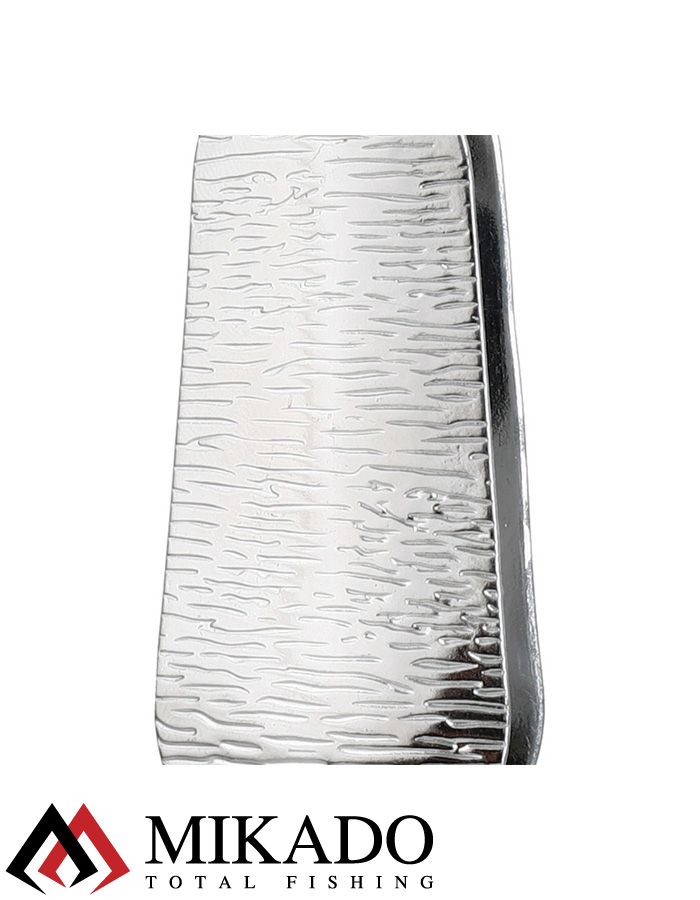 Блесна колеблющаяся Mikado TRYTHON DOUBLE №6, 24 г., 6.5 см., серебро-серебро
