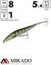 Воблер Mikado GHOST NATURAL PERCH 8 см. нейтральная плавучесть