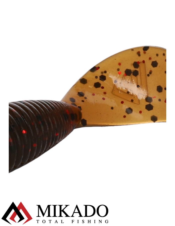 Твистер Mikado TWISTER 64 мм., 2.7 г., BROWN PUMPKIN (6 шт.)