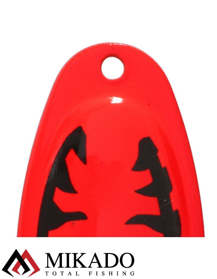 Блесна вращающаяся с кисточкой Mikado BLASTER № 4, 8 г., серебро/27