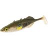 Виброхвост Mikado REAL FISH колюшка 8см., оливково-бежевый (5шт.)