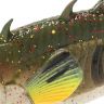 Виброхвост Mikado REAL FISH колюшка 8см., оливково-бежевый (5шт.)