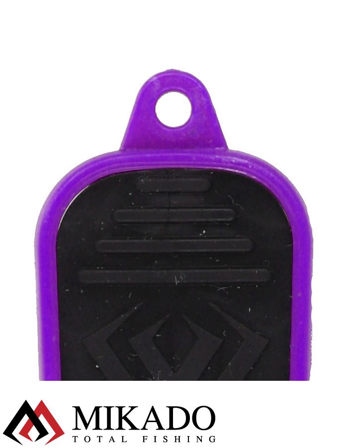 Игла - протяжка с зацепом Mikado -Territory HQ для насадки бойлов, чёрно-фиолет.
