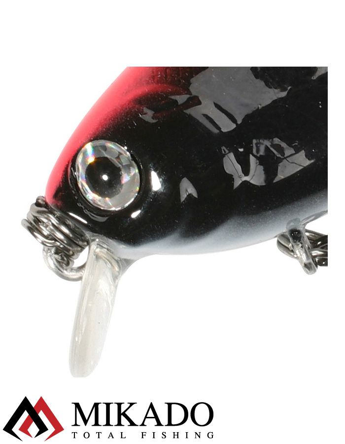 Воблер Mikado BOLD HEAD 4 см. / 001 - плавающий, 1 м 4 см 3,5 гр