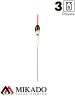 Поплавок со сменной антенной 3 мм. Mikado SMS-038-3..0