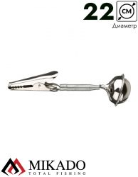 Сигнализатор поклёвки бубенчик Mikado с крокодильчиком AMR02-1190-22