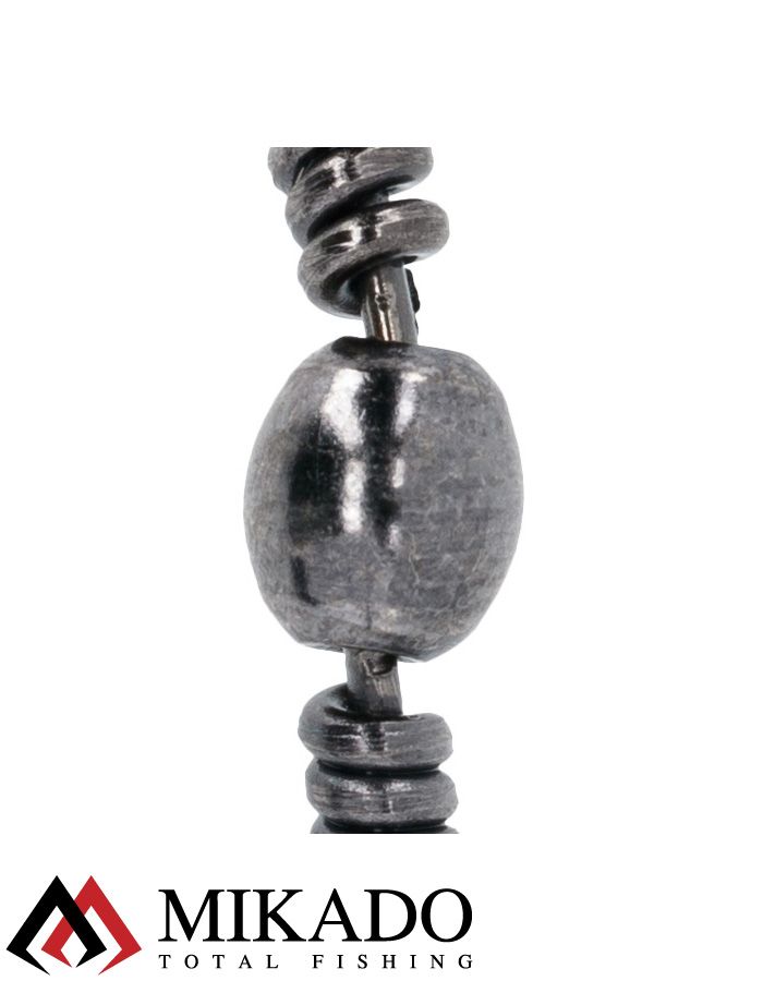 Застежка с вертлюжком Mikado Interlock № 16.  тест 8 кг. (12 шт.)