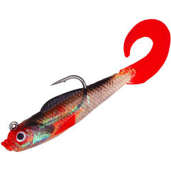 Твистер оснащённый Mikado CRYSTAL FISH WX5555 10 см./113, 19 г. (2 шт.)