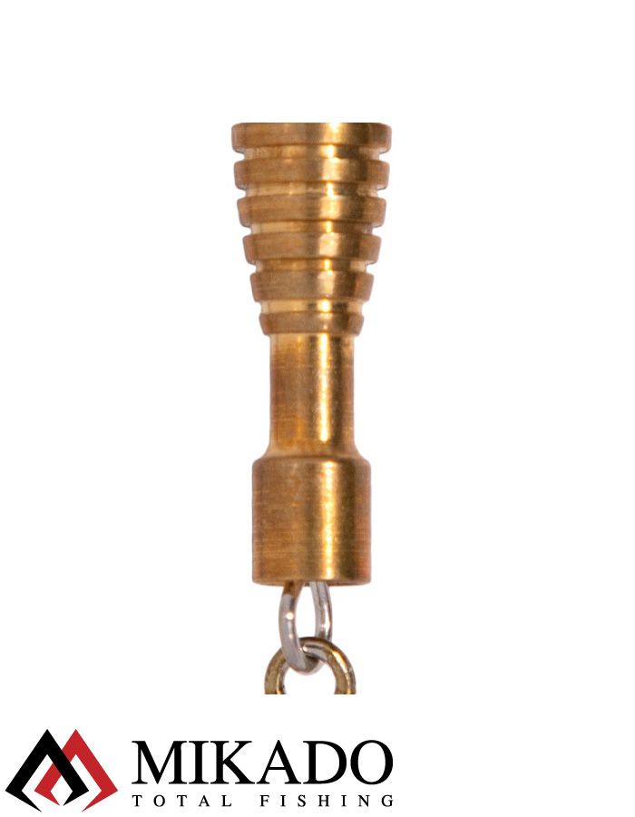 Блесна вращающаяся Mikado DRONE №4, 23.5 г., состаренная медь, длина лепестка 54 мм.